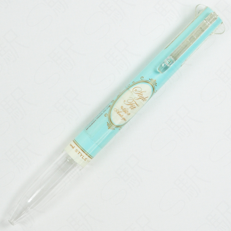 Mitsubishi Pencil Uni Style-Fit 5-Slot Pen Holder - Antique Blue Mitsubishi Pencil Uni Style-Fit 5-Slot Pen Holder - Antique Blue